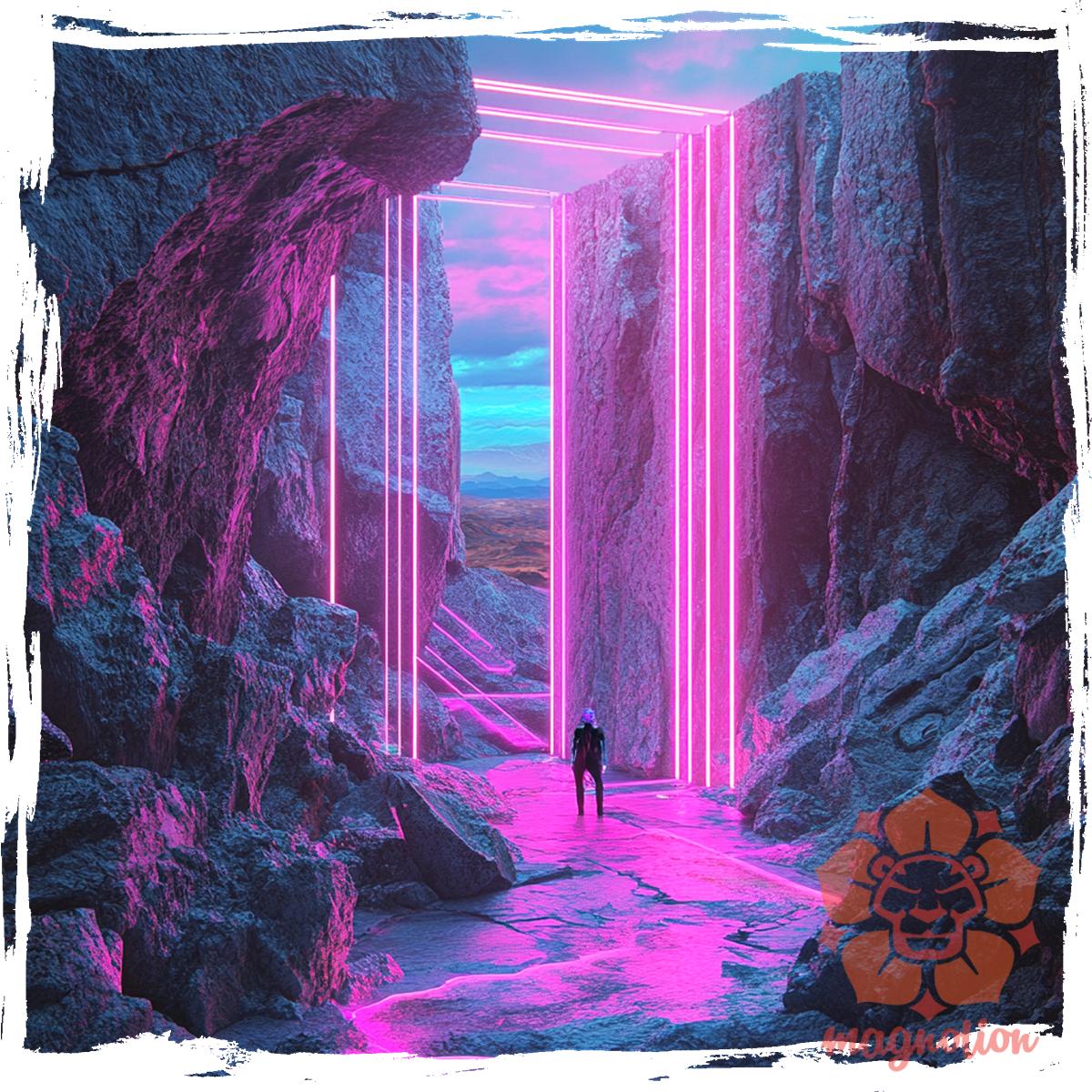 Vaporwave v3 egyedi póló 