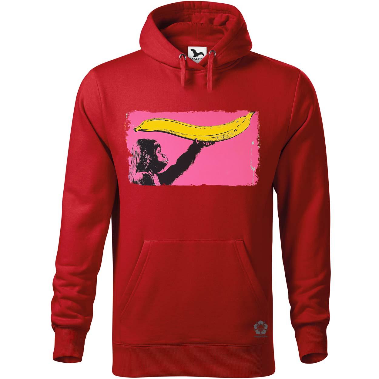 Gorilla és banán v2 egyedi  pulóver 