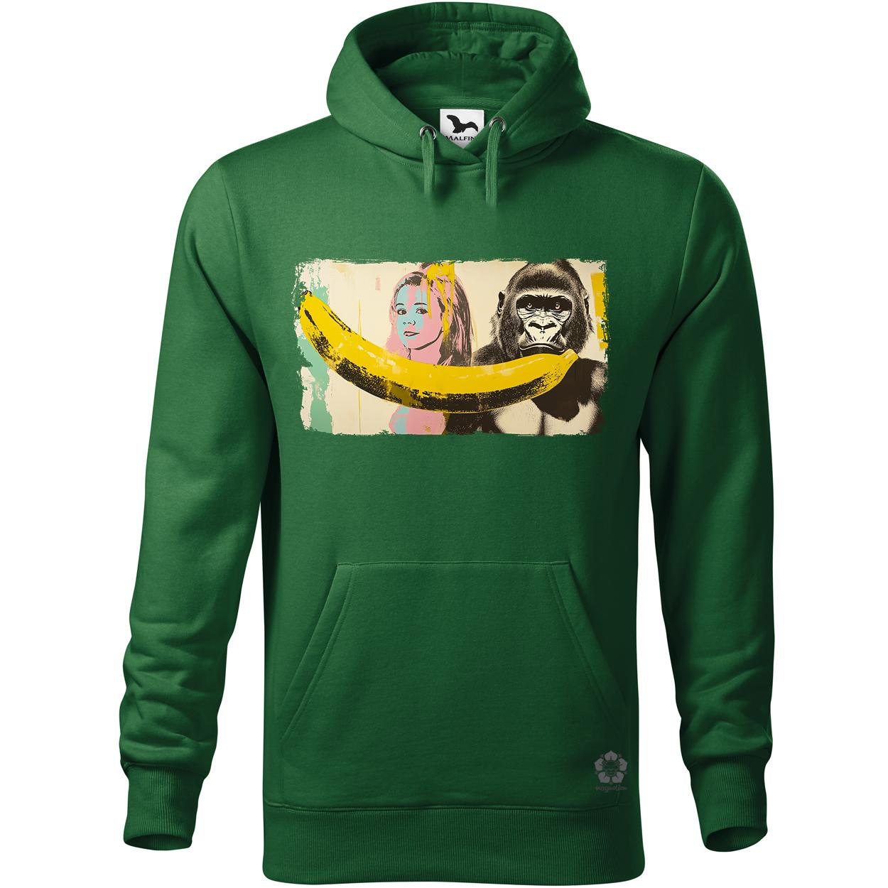 Gorilla és banán v3 egyedi  pulóver 