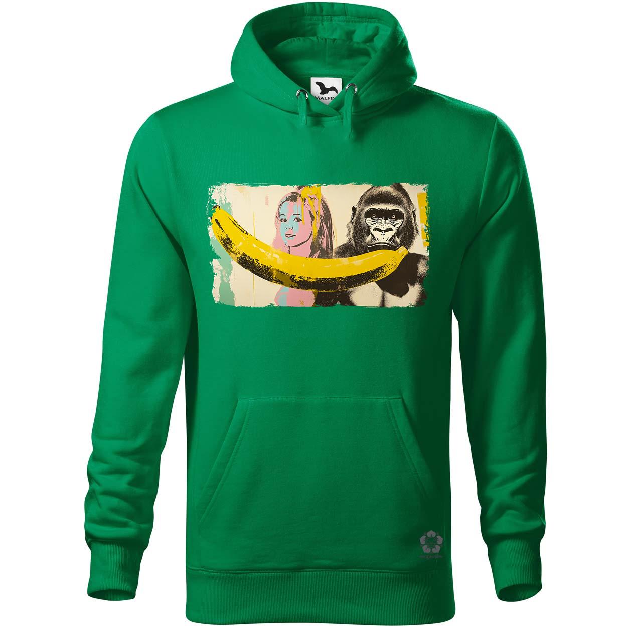 Gorilla és banán v3 egyedi  pulóver 