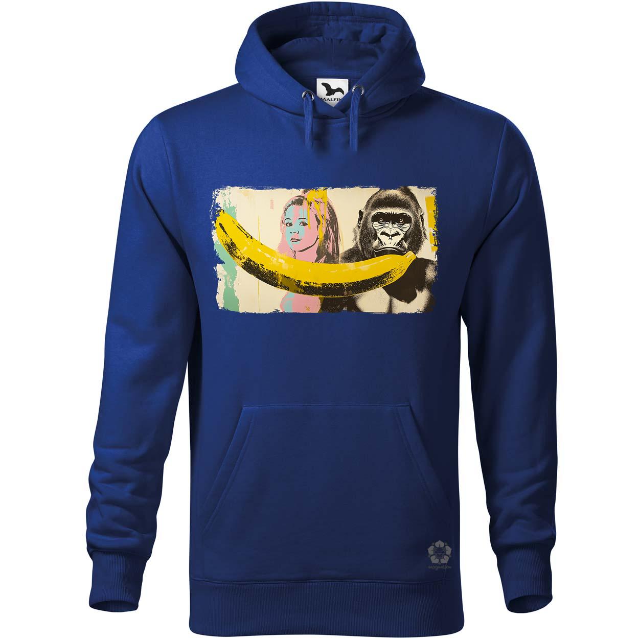 Gorilla és banán v3 egyedi  pulóver 