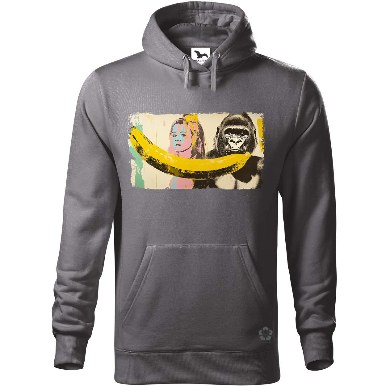 Gorilla és banán v3 egyedi  pulóver 