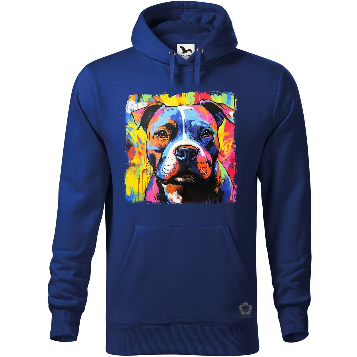 Pitbull portré v1 egyedi  pulóver 