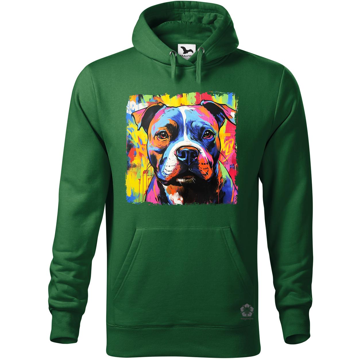 Pitbull portré v1 egyedi  pulóver 