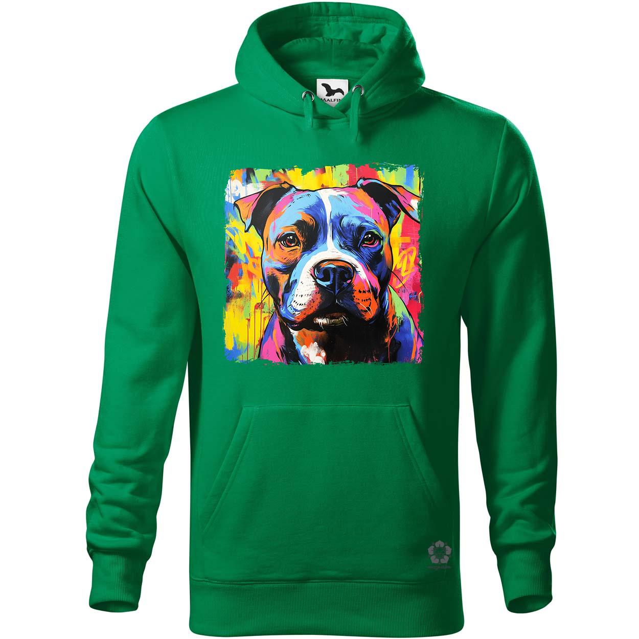 Pitbull portré v1 egyedi  pulóver 