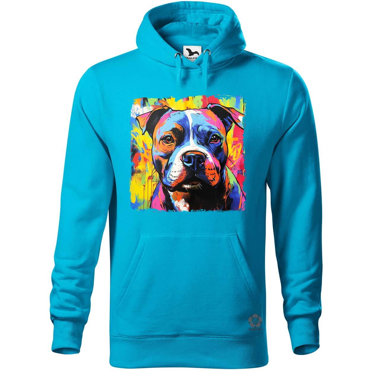 Pitbull portré v1 egyedi  pulóver 