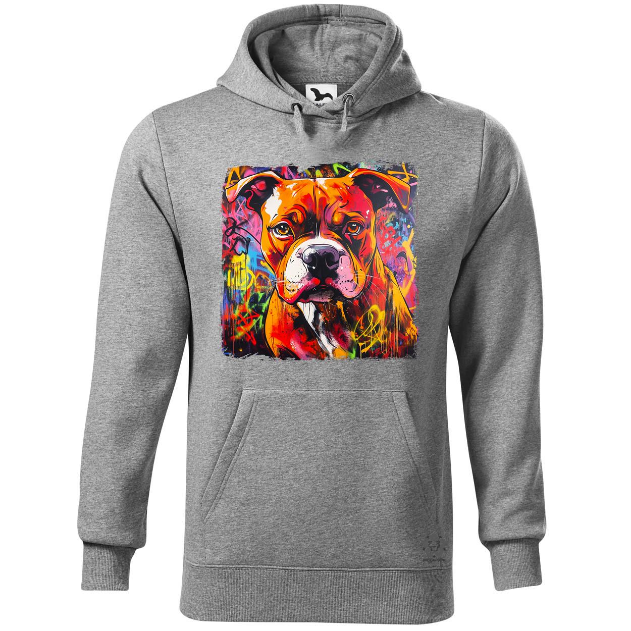 Pitbull portré v2 egyedi  pulóver 