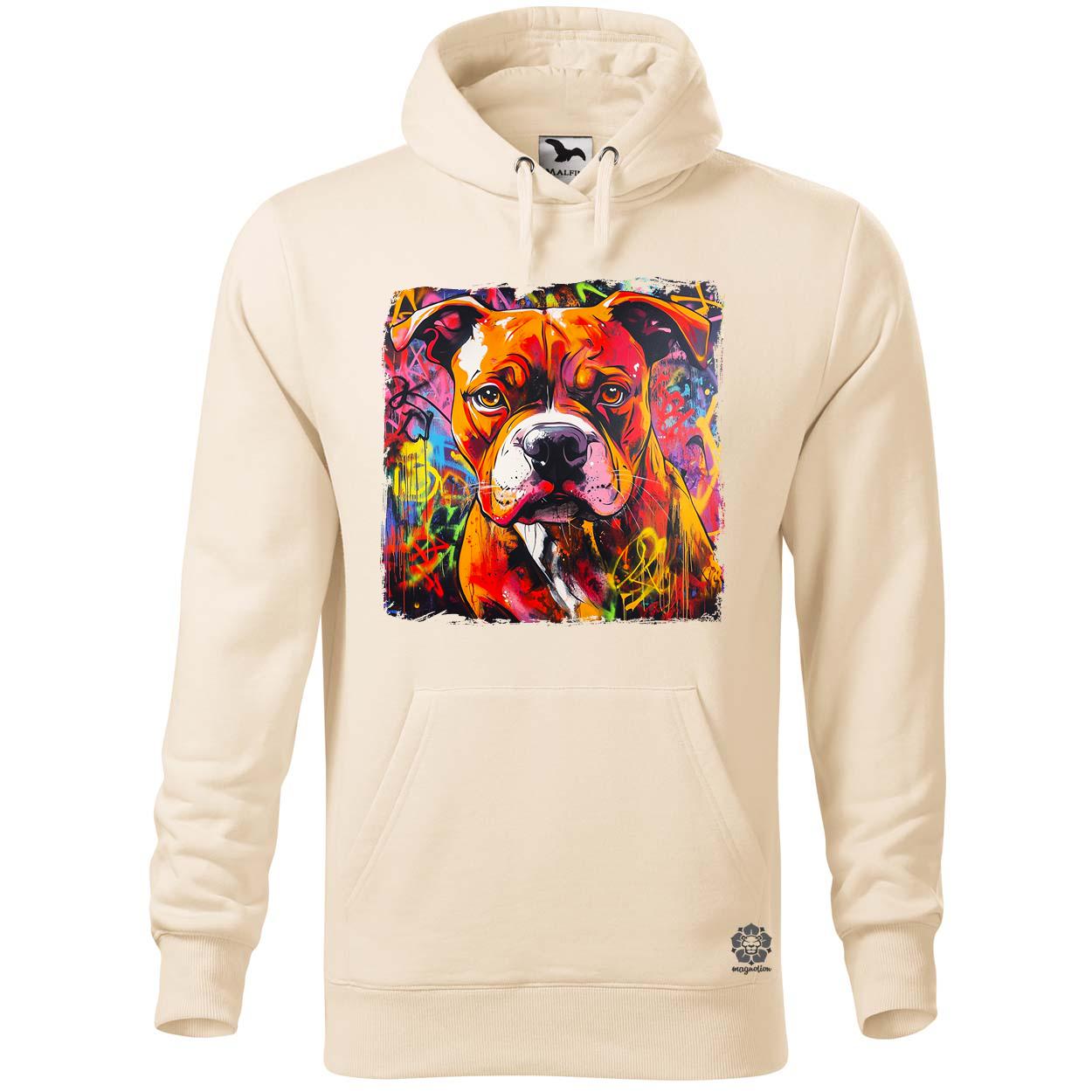 Pitbull portré v2 egyedi  pulóver 