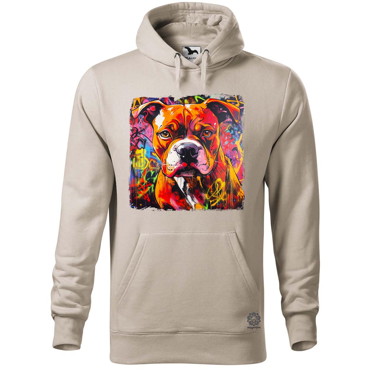 Pitbull portré v2 egyedi  pulóver 