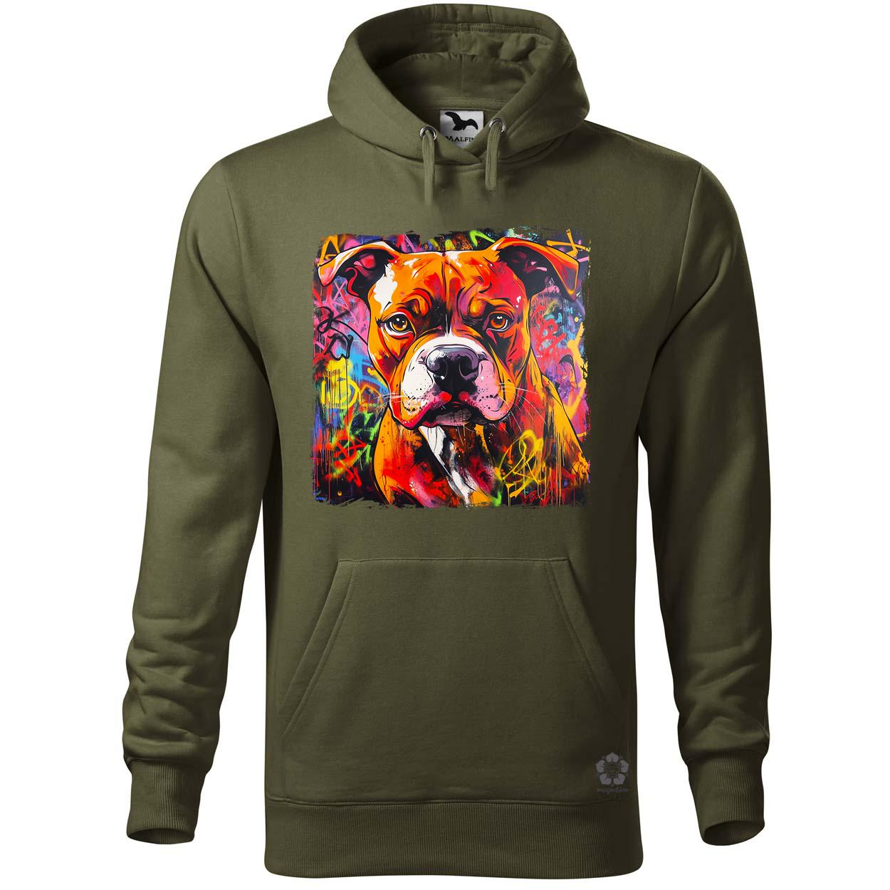 Pitbull portré v2 egyedi  pulóver 