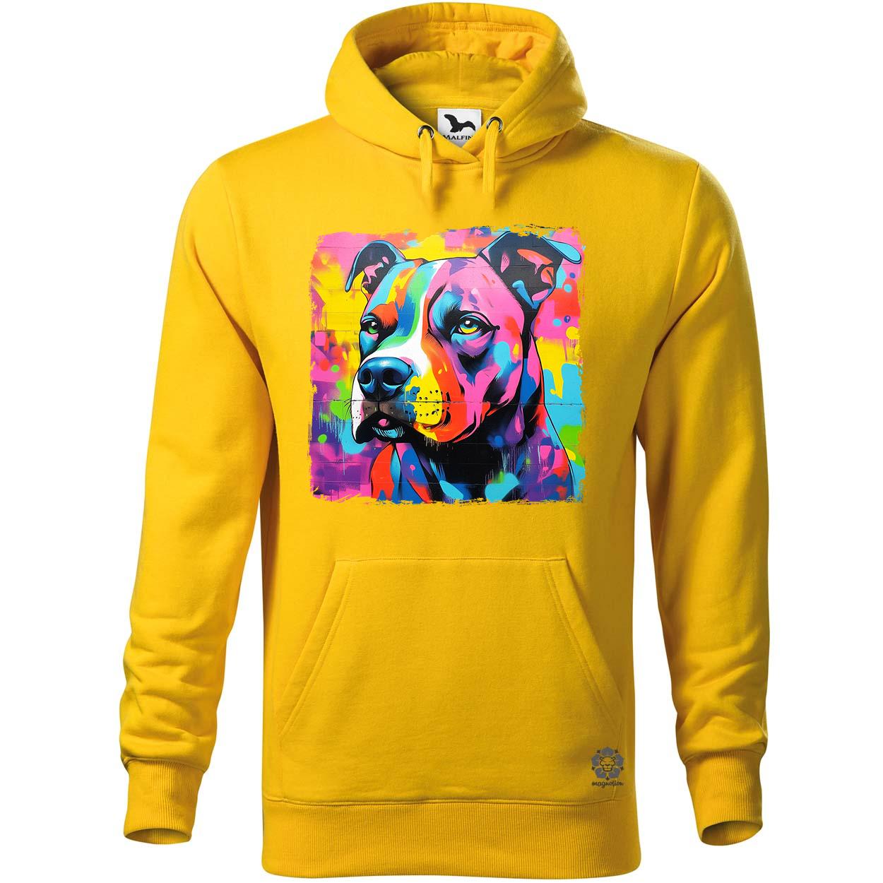Pitbull portré v3 egyedi  pulóver 