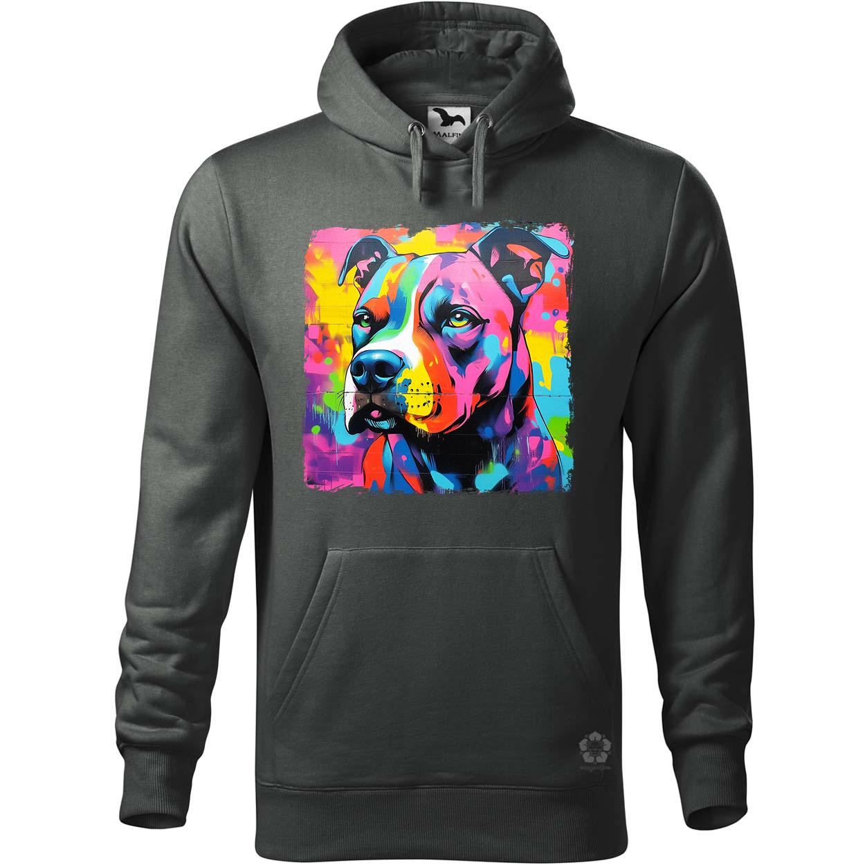 Pitbull portré v3 egyedi  pulóver 