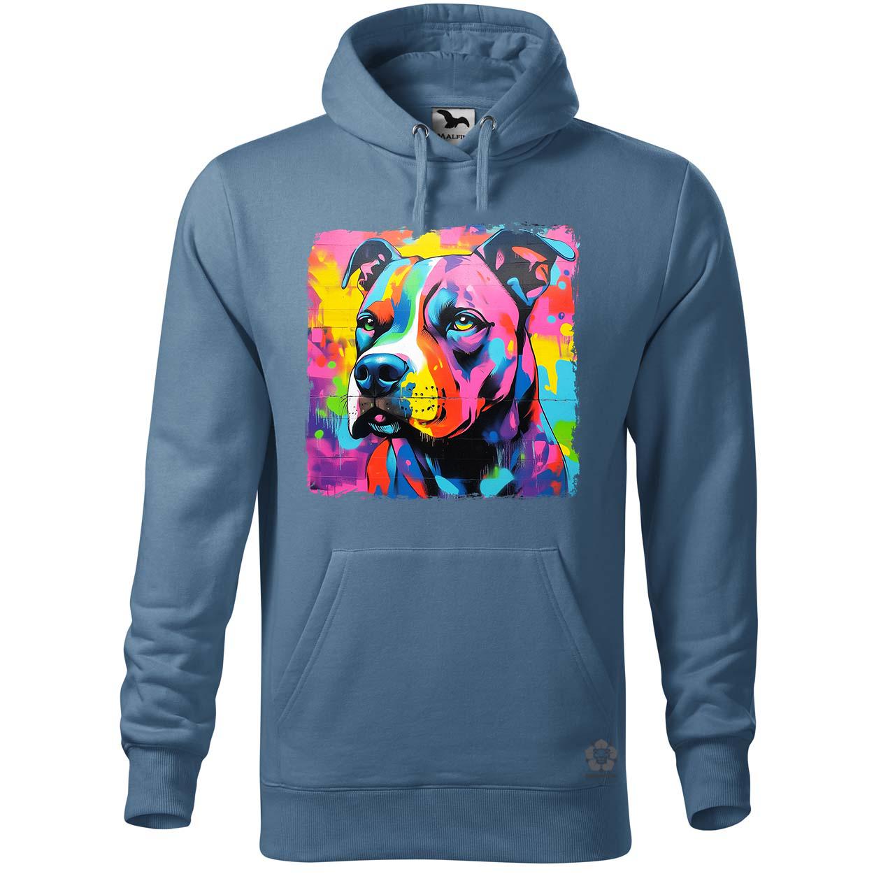 Pitbull portré v3 egyedi  pulóver 