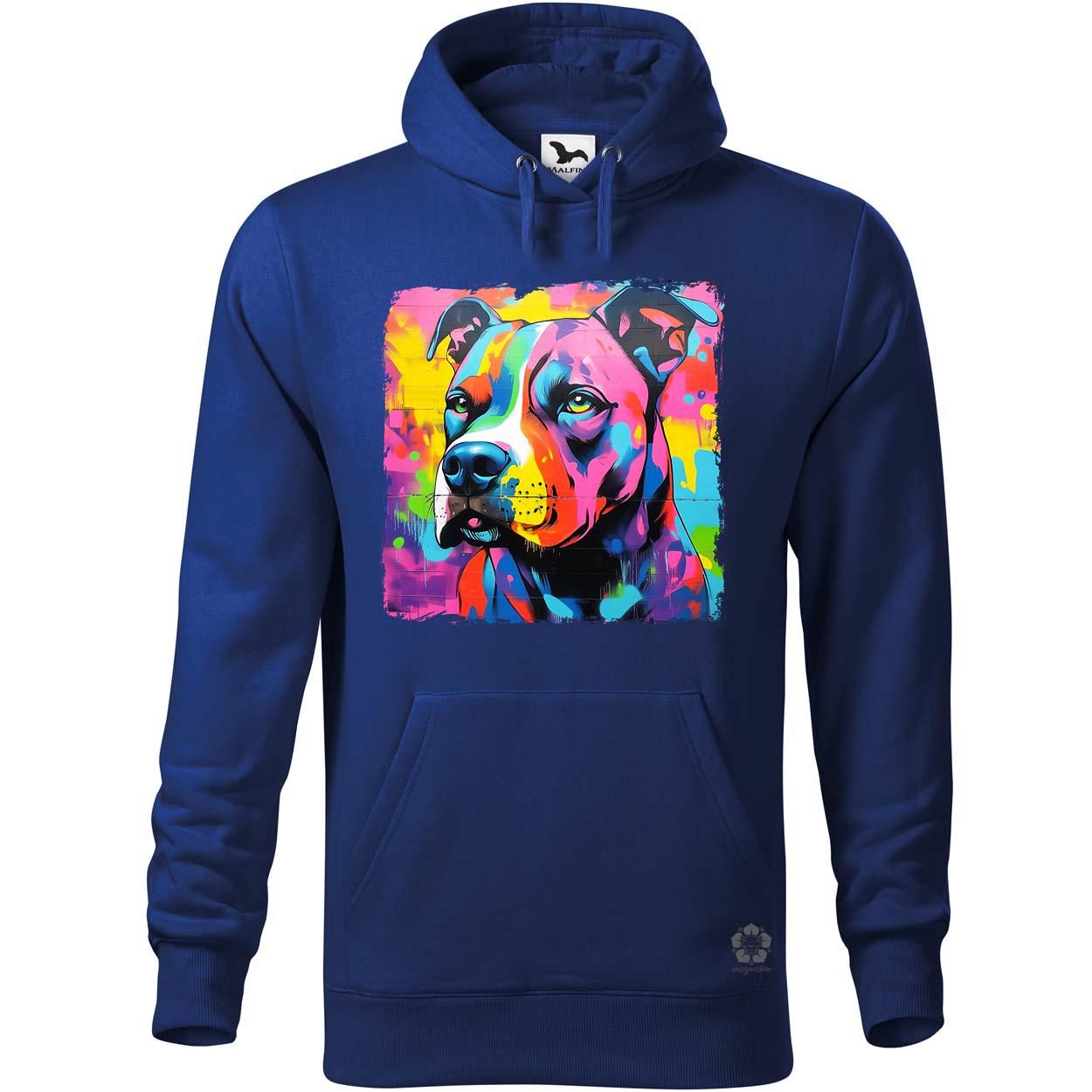 Pitbull portré v3 egyedi  pulóver 