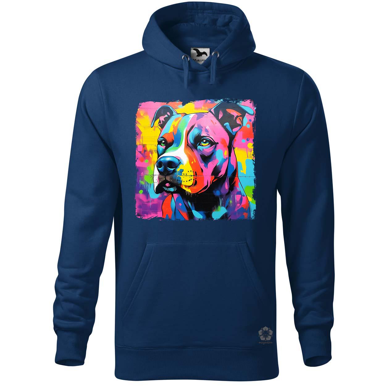 Pitbull portré v3 egyedi  pulóver 