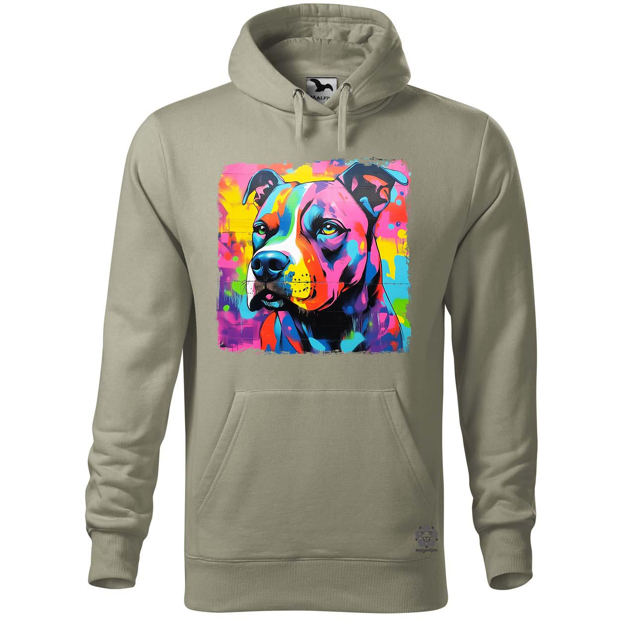 Pitbull portré v3 egyedi  pulóver 