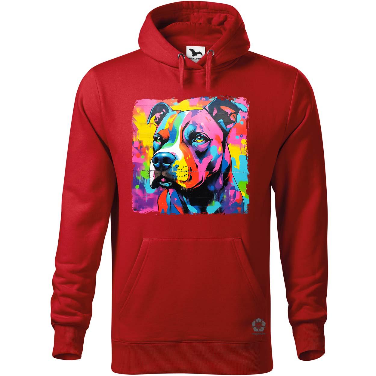 Pitbull portré v3 egyedi  pulóver 