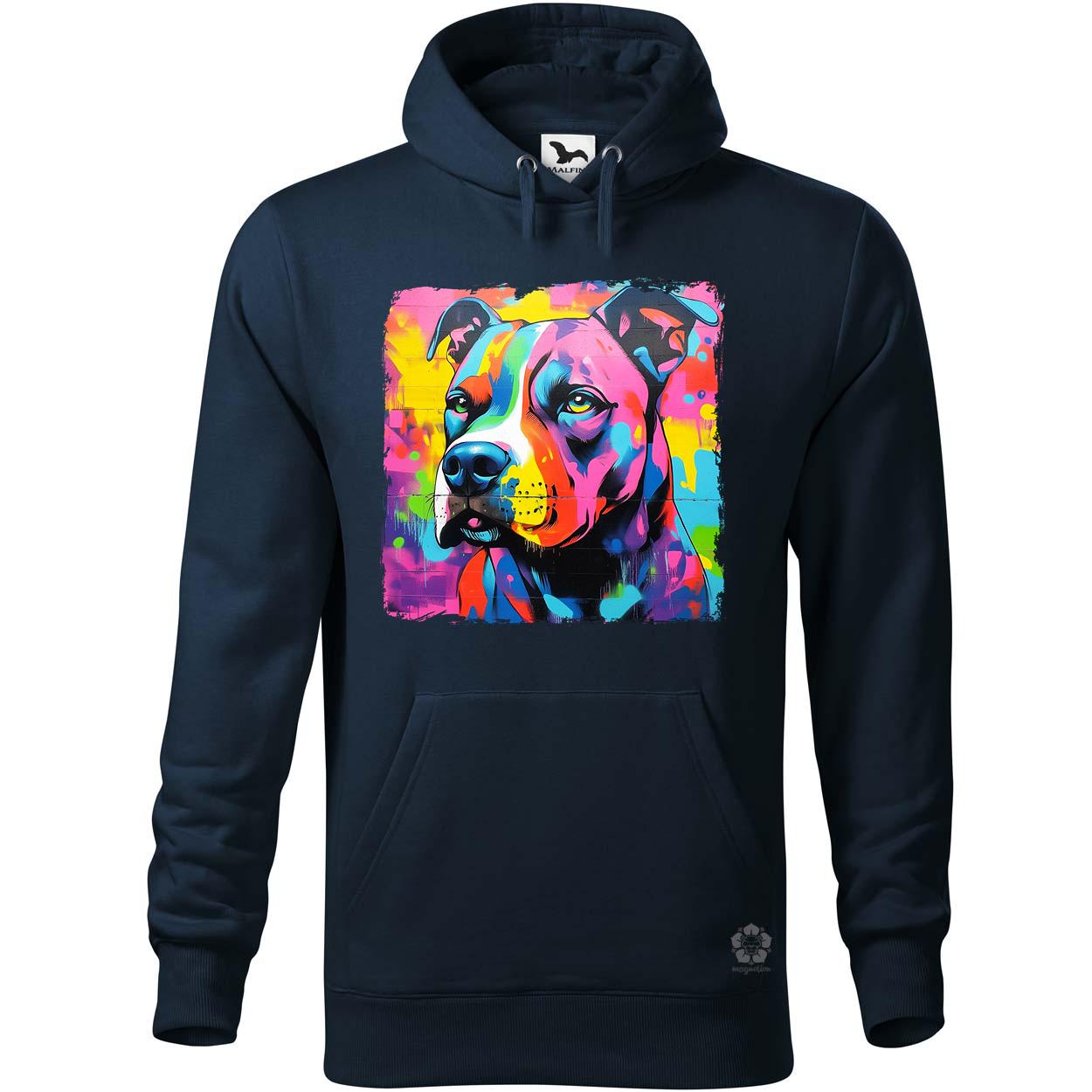 Pitbull portré v3 egyedi  pulóver 