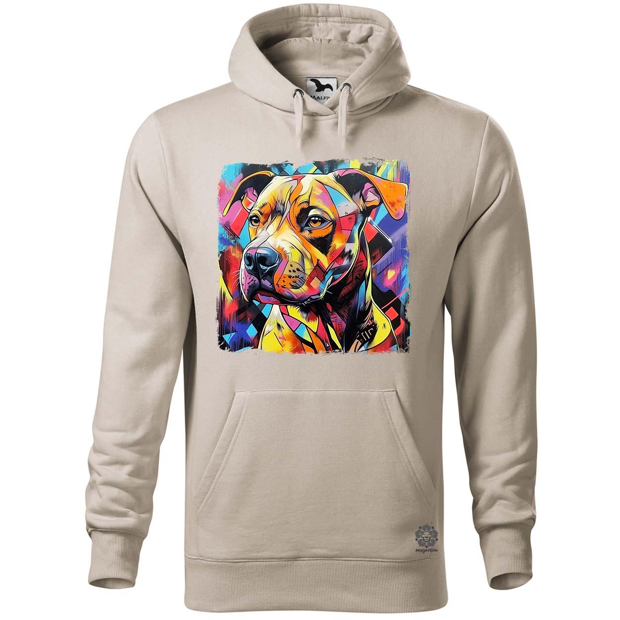Pitbull portré v4 egyedi  pulóver 