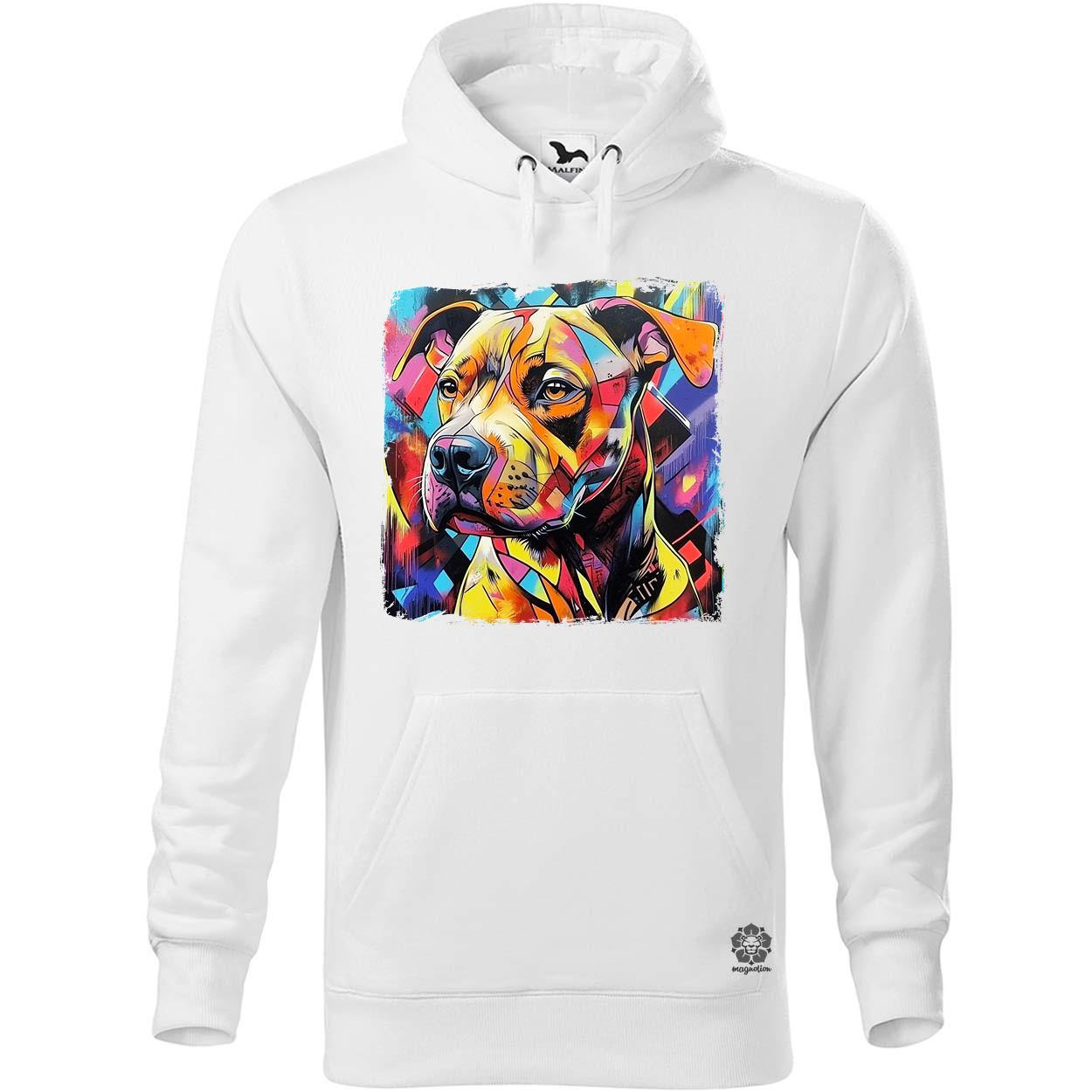 Pitbull portré v4 egyedi  pulóver 