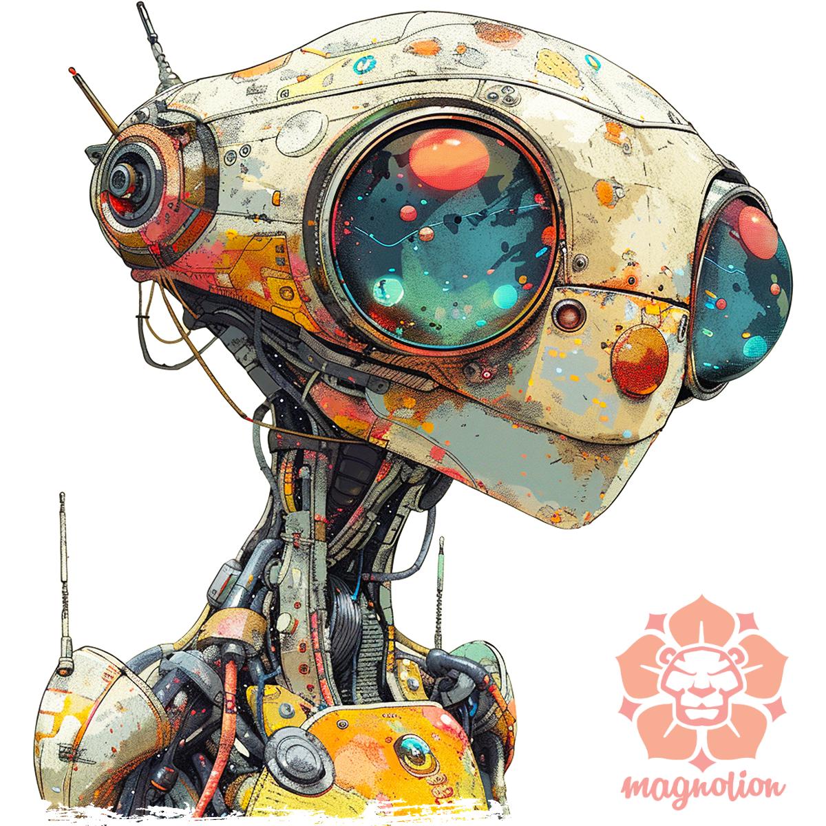 Robot lény v2 egyedi  pulóver 