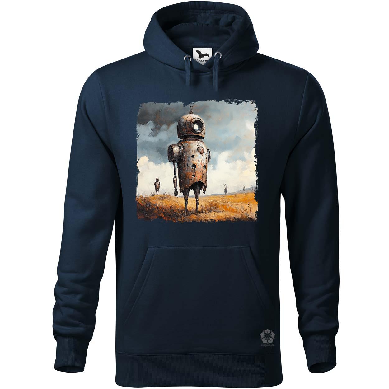szürreális ipari robotok v3 egyedi  pulóver 