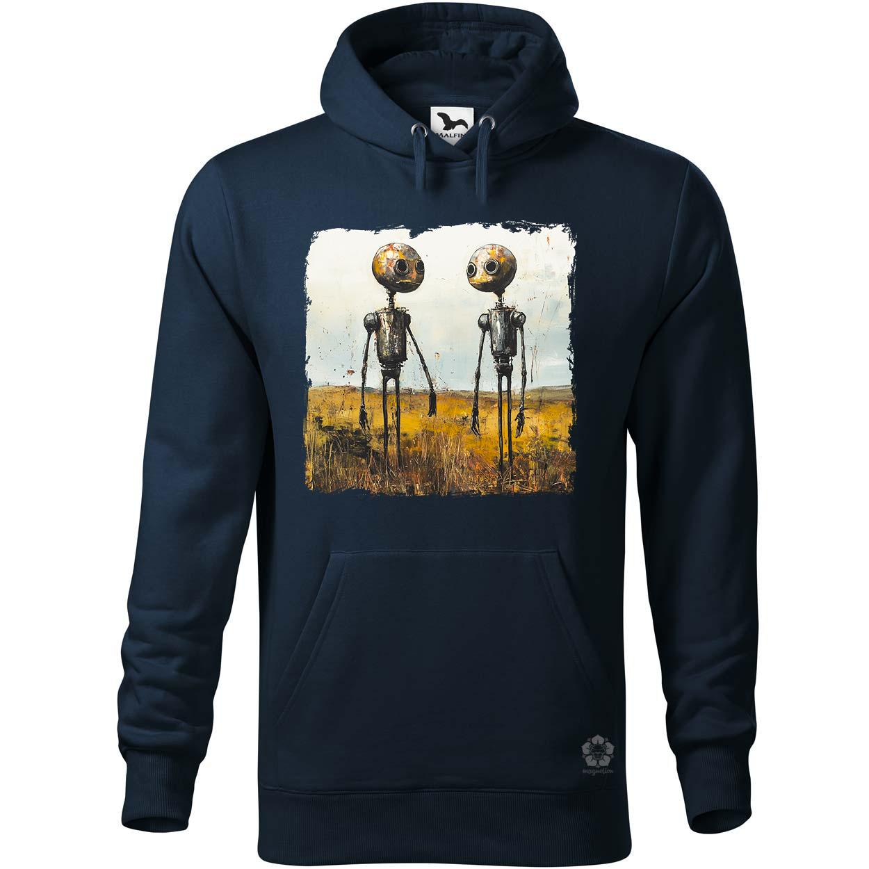 szürreális ipari robotok v4 egyedi  pulóver 