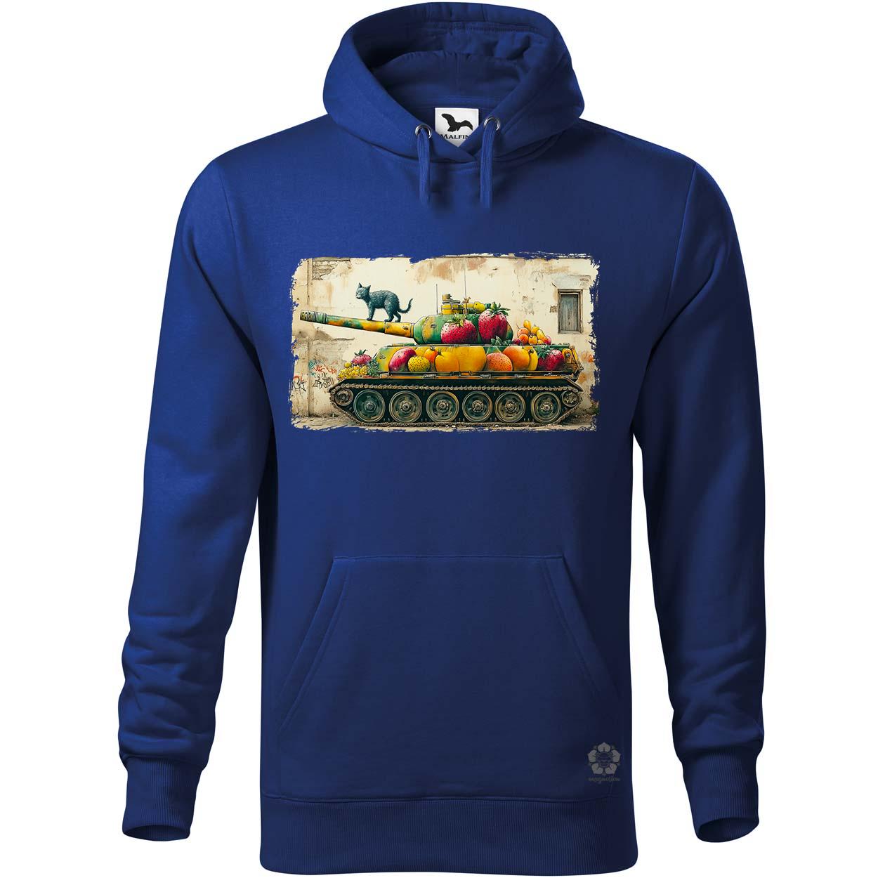 Tank és macska graffiti egyedi  pulóver 