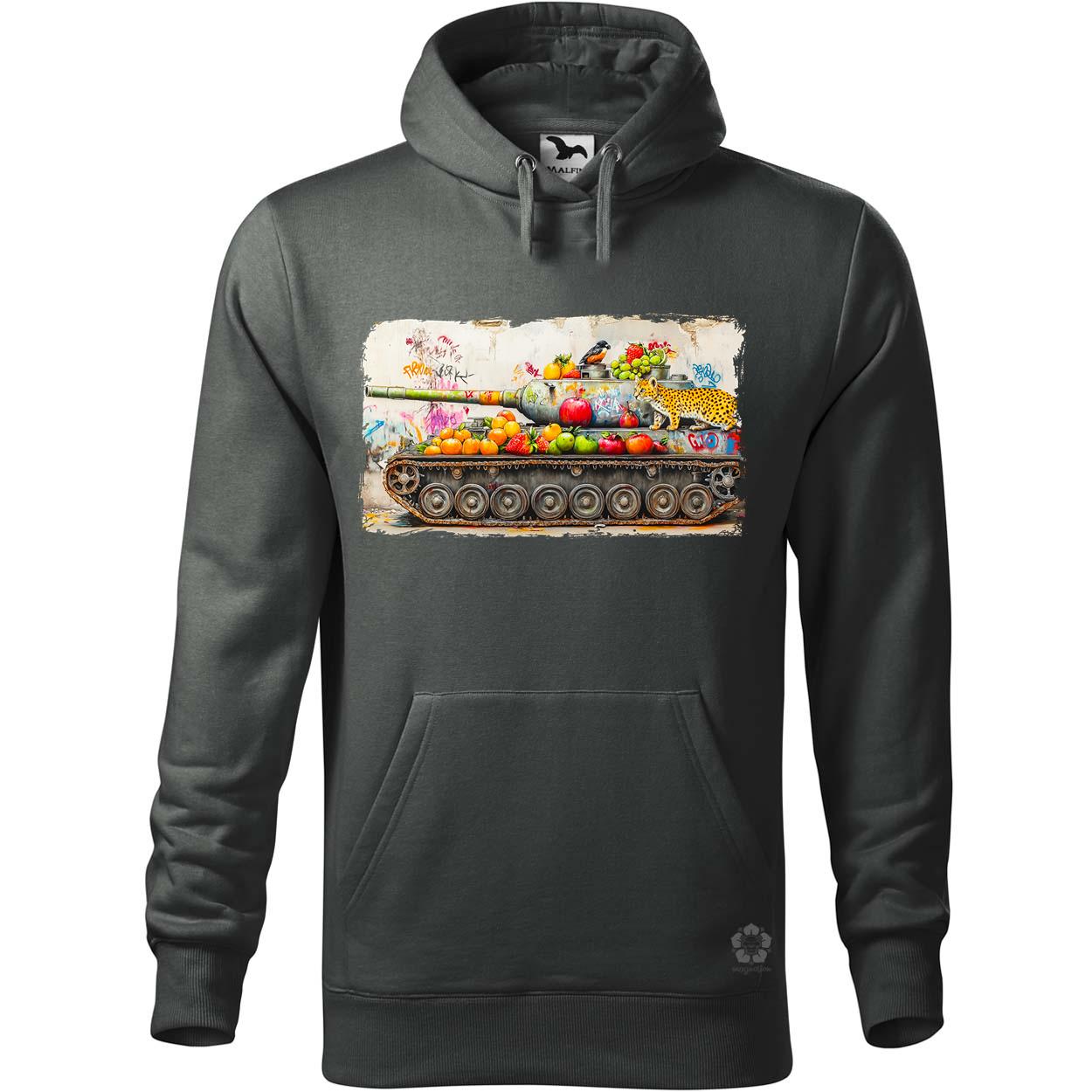 Tank és párduc graffiti v1 egyedi  pulóver 