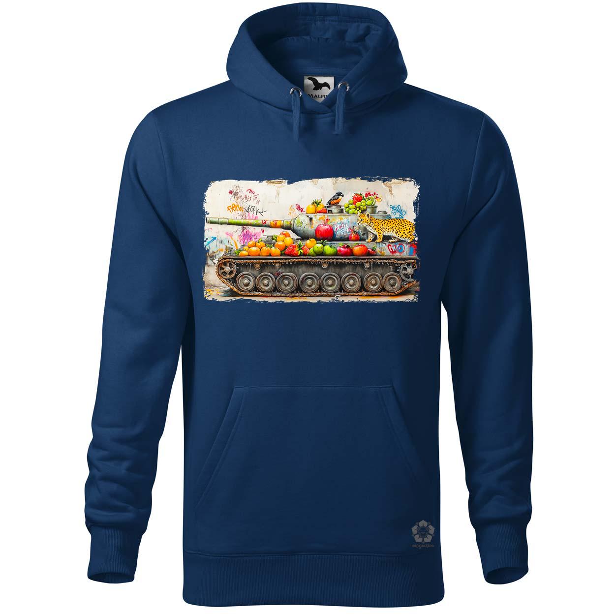 Tank és párduc graffiti v1 egyedi  pulóver 