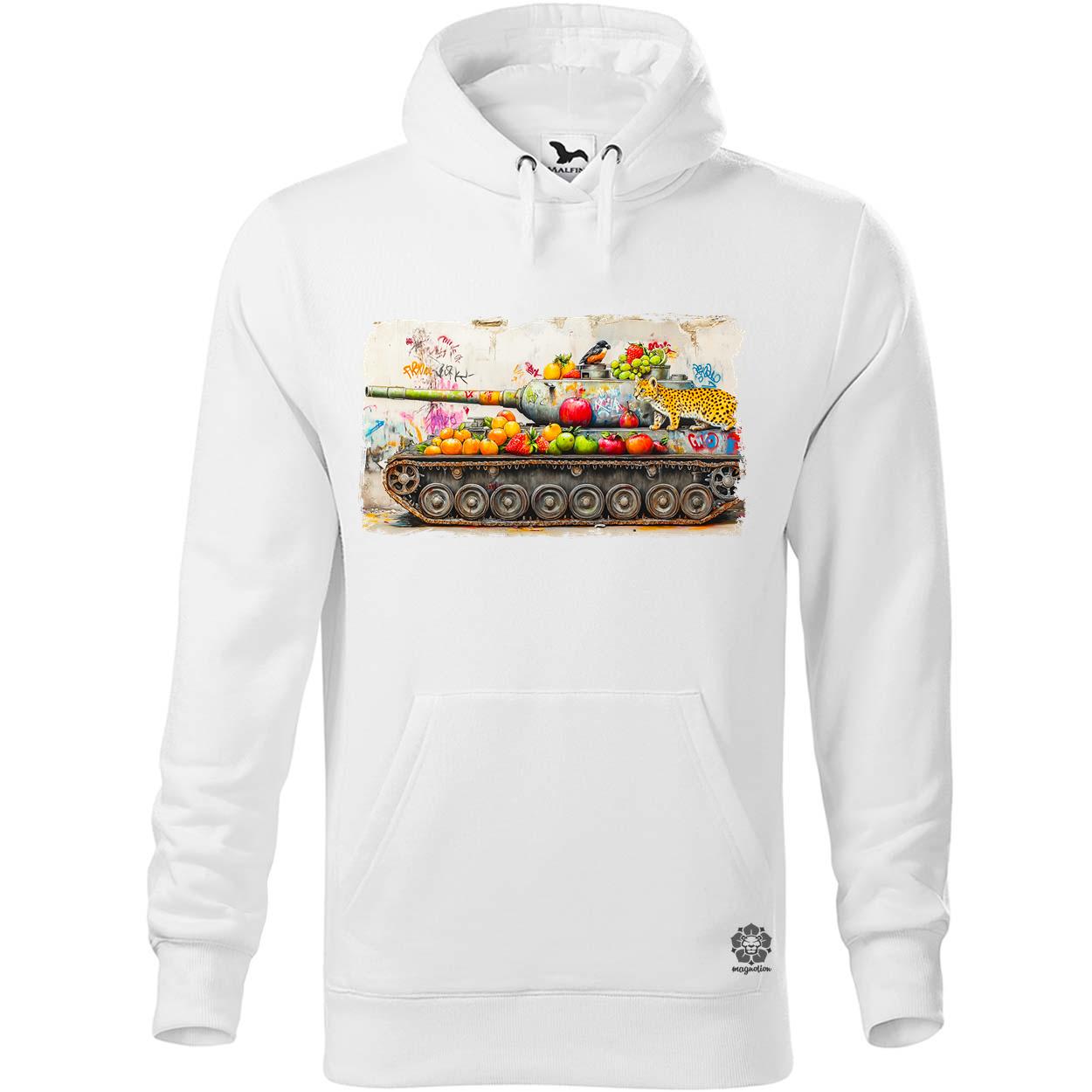 Tank és párduc graffiti v1 egyedi  pulóver 