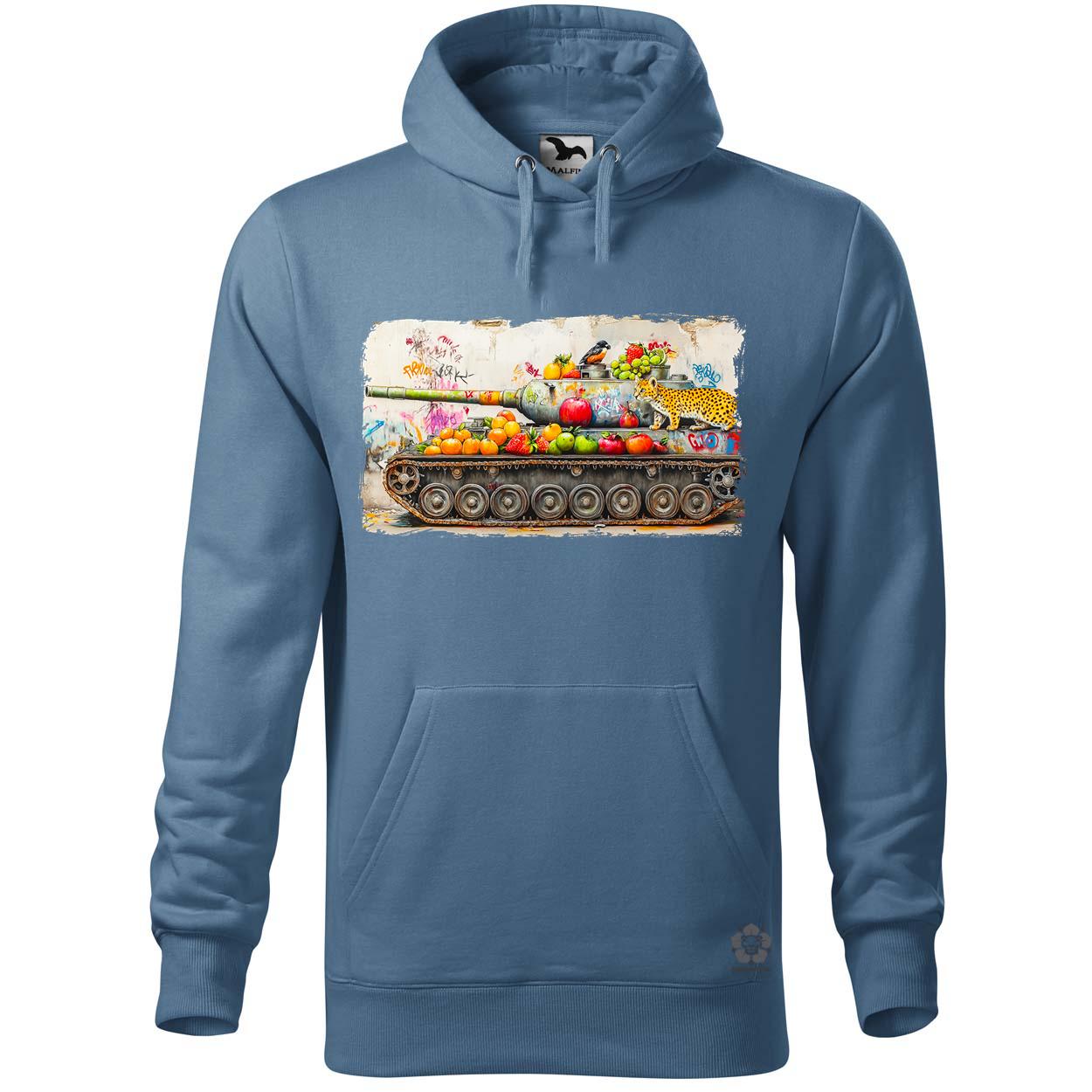 Tank és párduc graffiti v1 egyedi  pulóver 