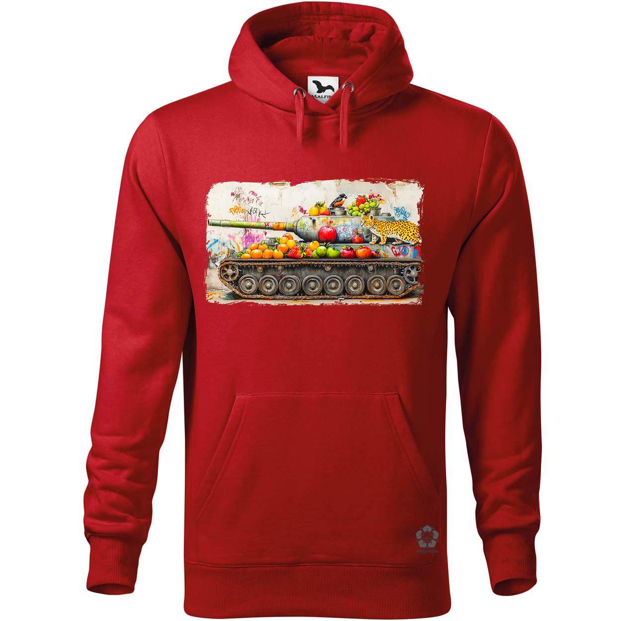 Tank és párduc graffiti v1 egyedi  pulóver 