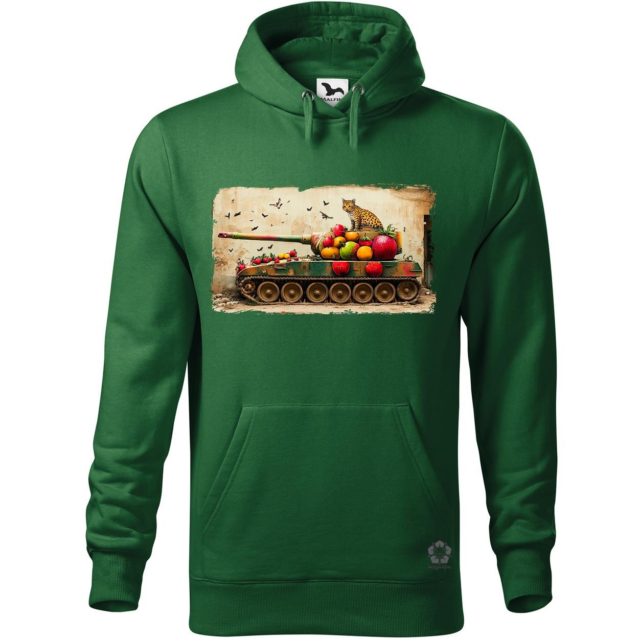 Tank és párduc graffiti v2 egyedi  pulóver 