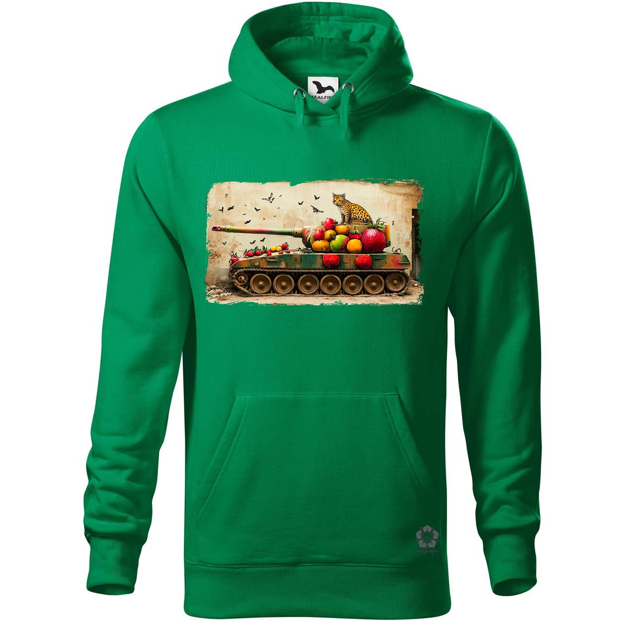 Tank és párduc graffiti v2 egyedi  pulóver 