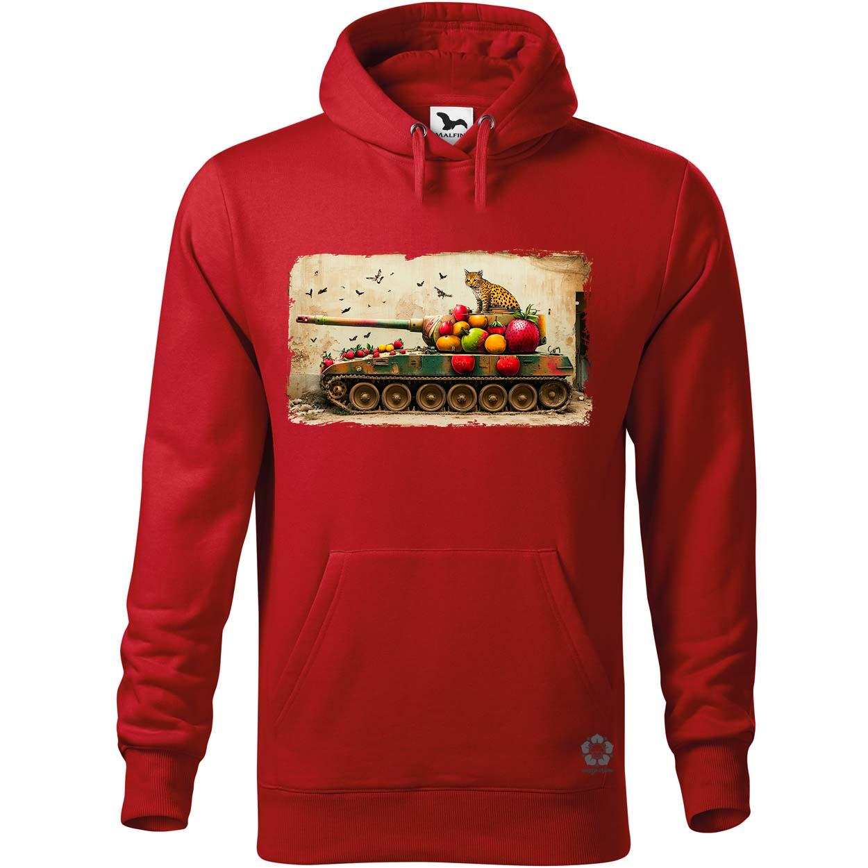 Tank és párduc graffiti v2 egyedi  pulóver 