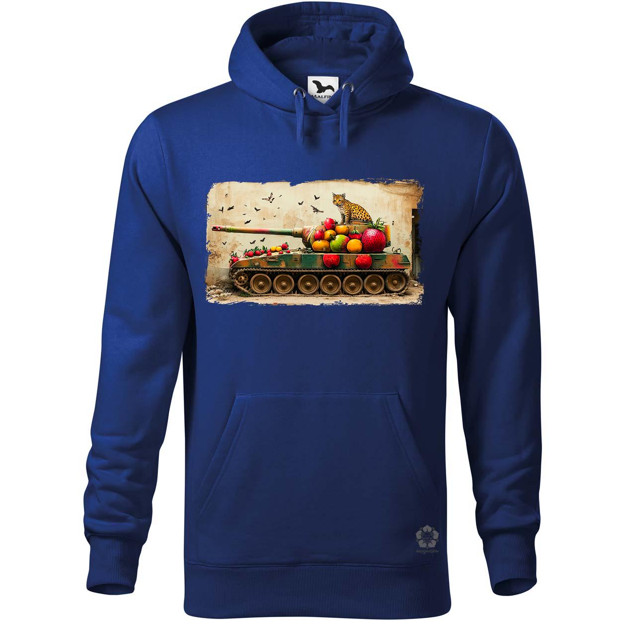 Tank és párduc graffiti v2 egyedi  pulóver 