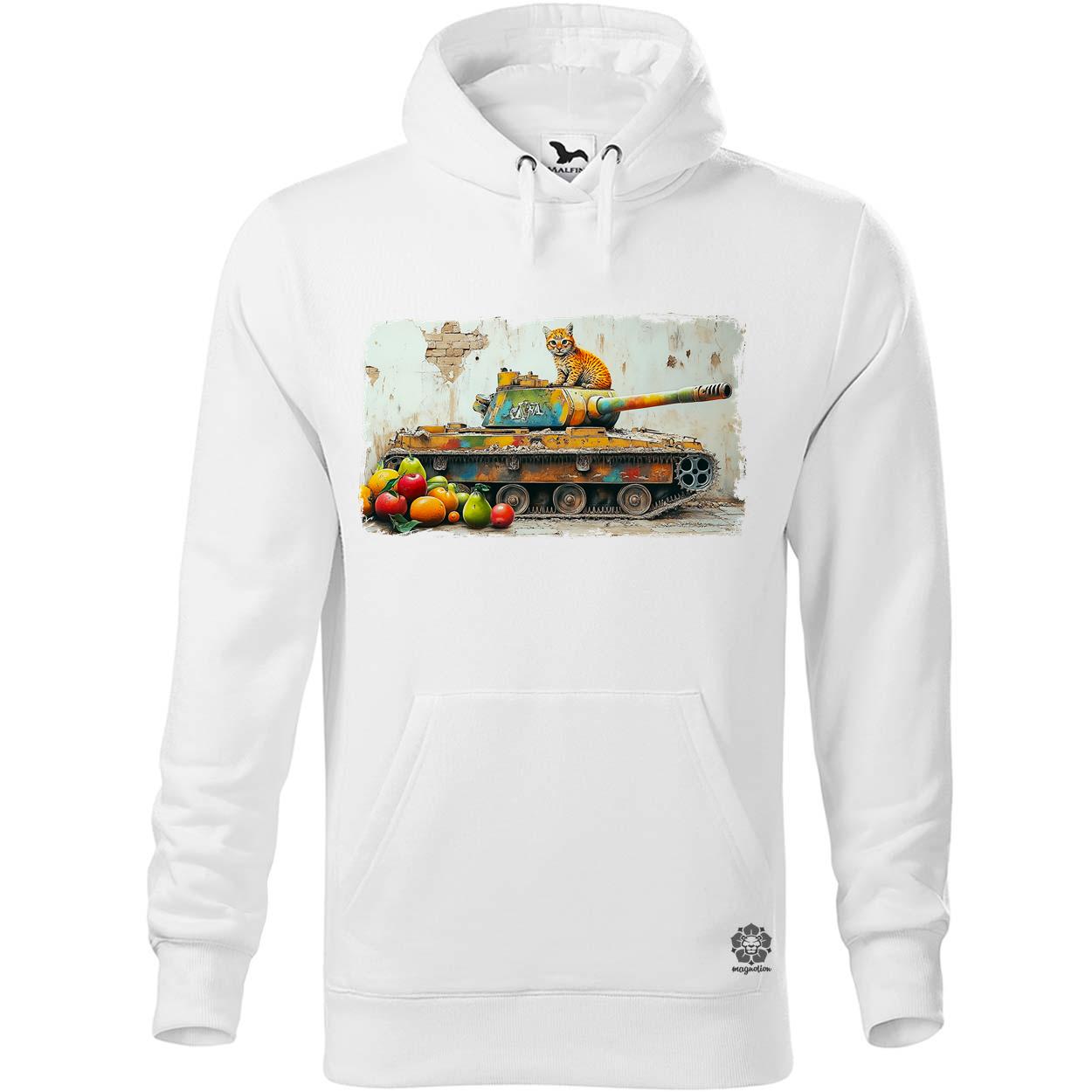 Tank és párduc graffiti v3 egyedi  pulóver 