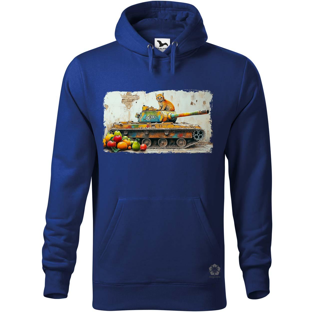 Tank és párduc graffiti v3 egyedi  pulóver 