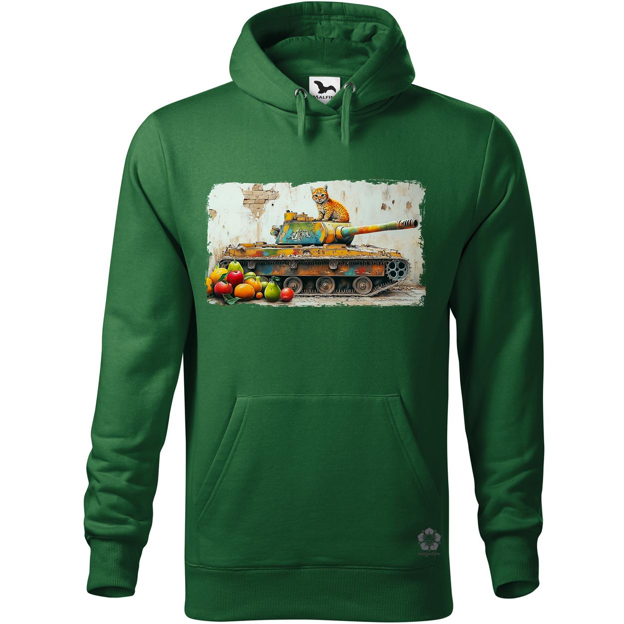Tank és párduc graffiti v3 egyedi  pulóver 