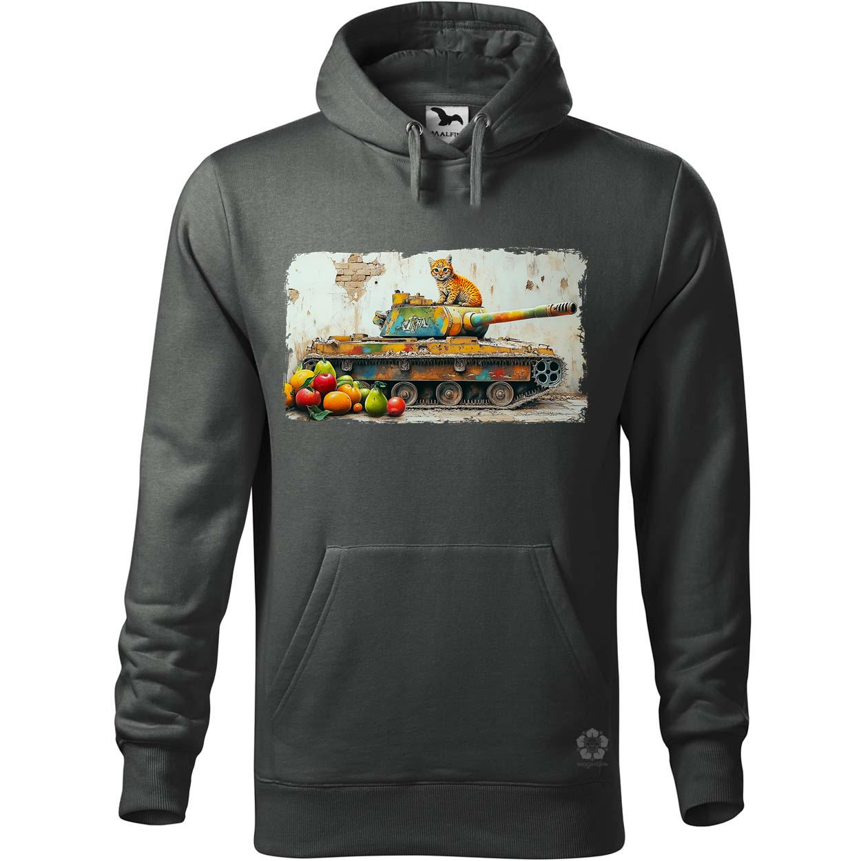 Tank és párduc graffiti v3 egyedi  pulóver 