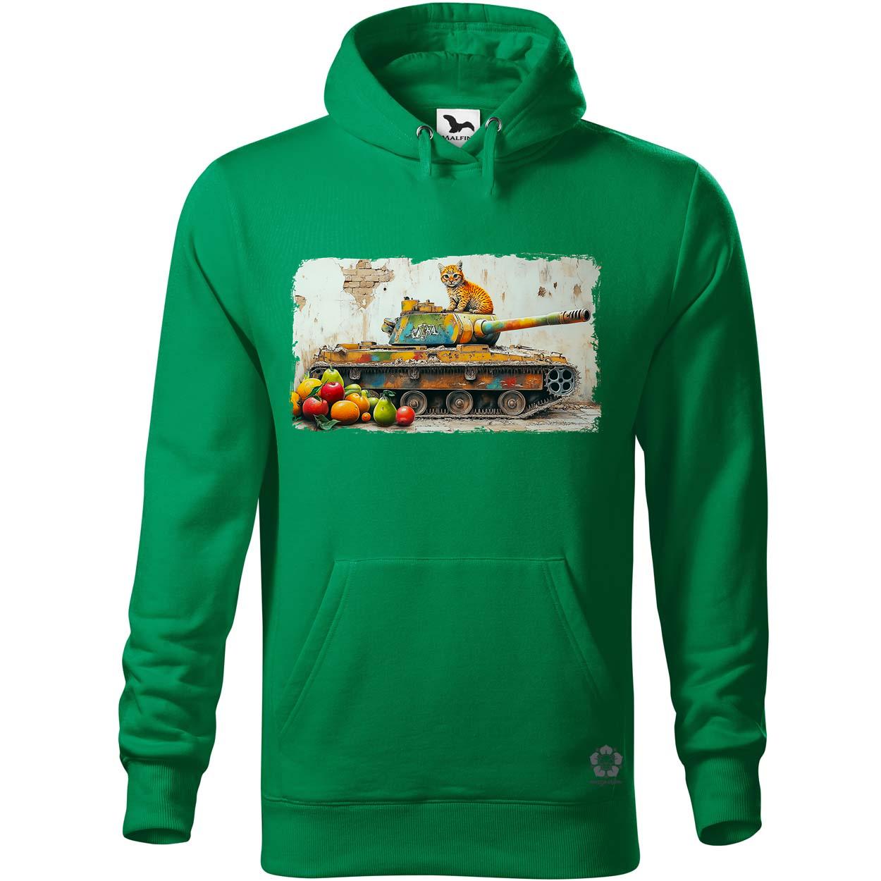 Tank és párduc graffiti v3 egyedi  pulóver 