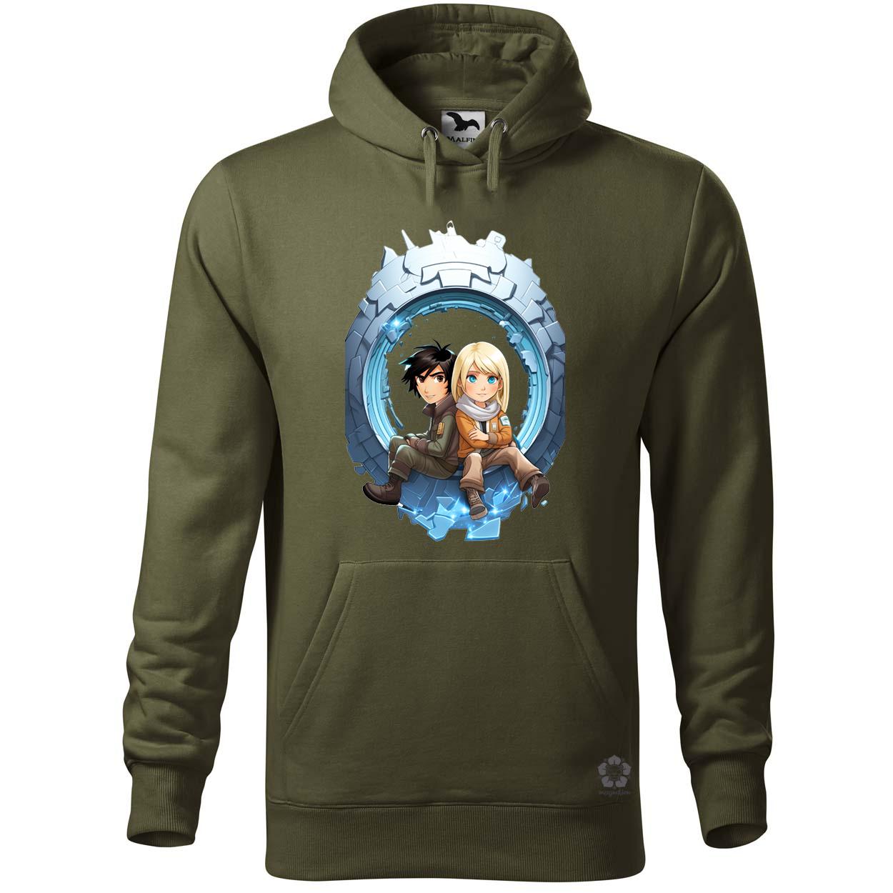 Anime Csillagkapu v2 egyedi  pulóver 