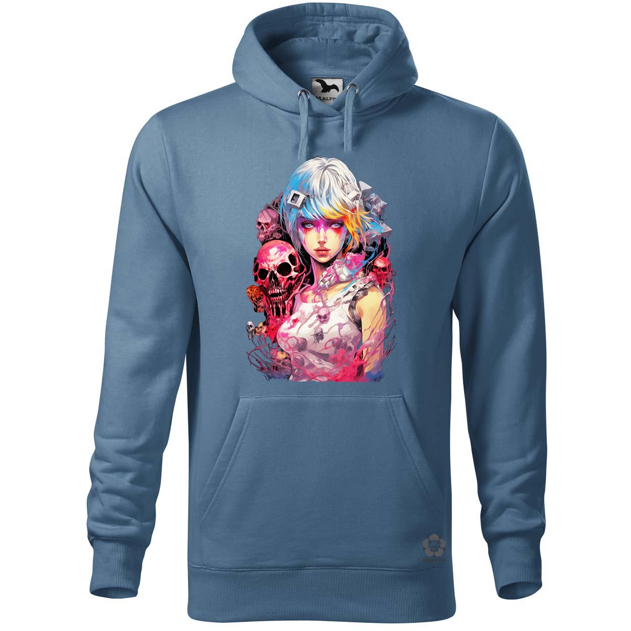 Anime cyberpunk fantázia v12 egyedi  pulóver 