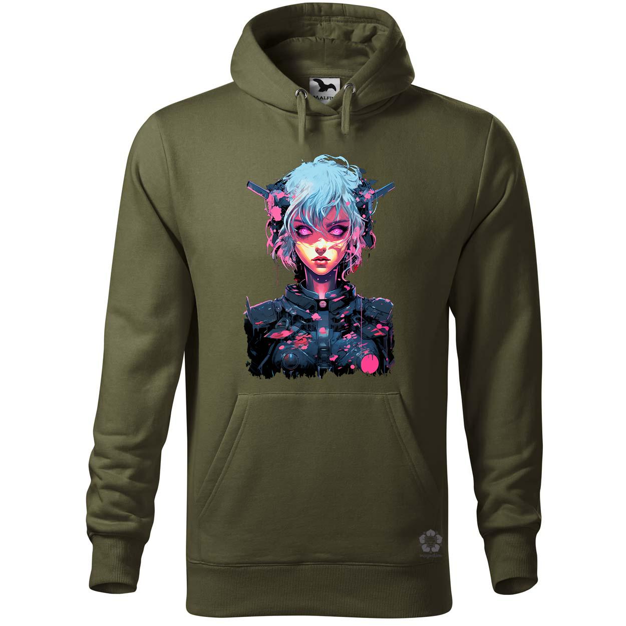 Anime cyberpunk fantázia v3 egyedi  pulóver 