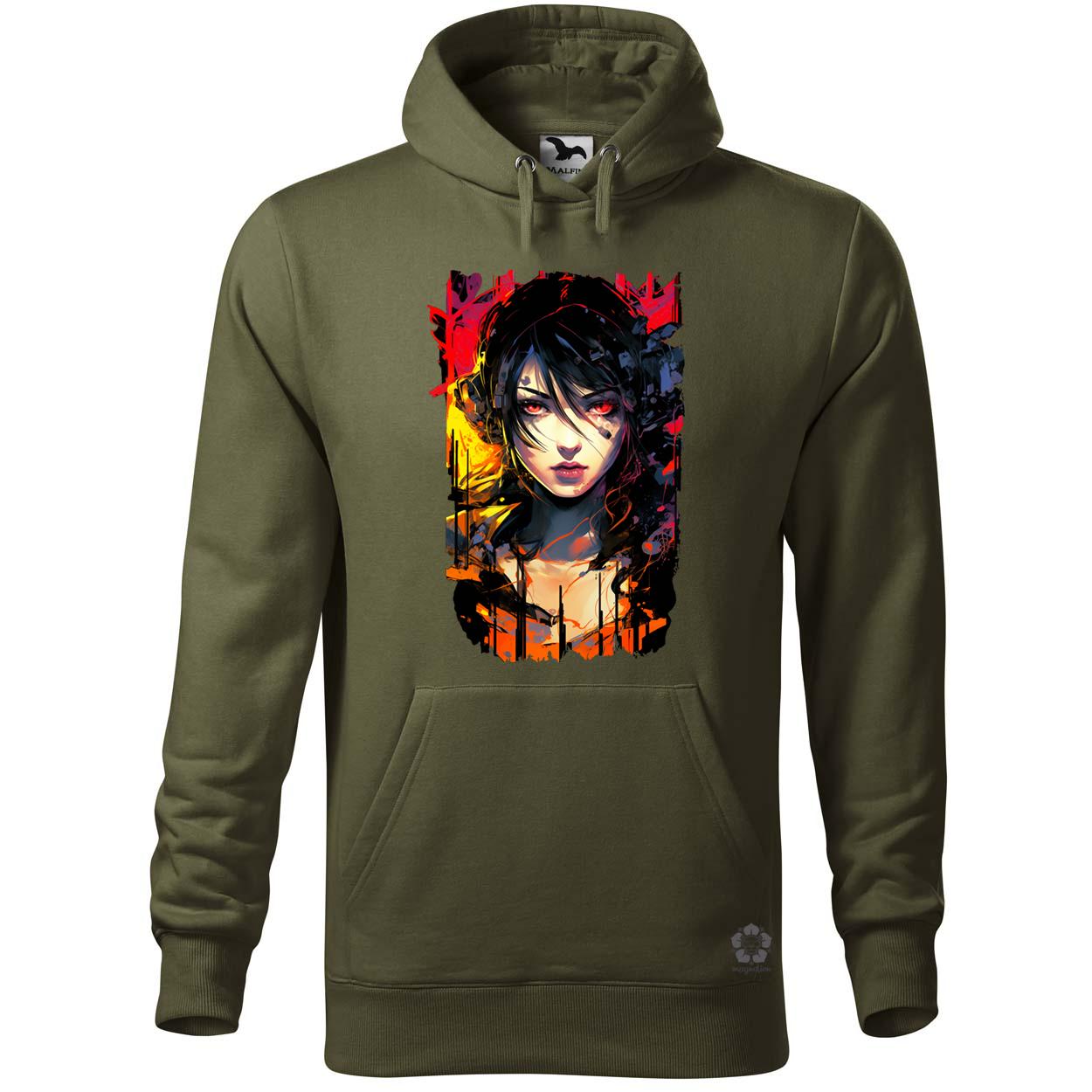 Anime cyberpunk fantázia v5 egyedi  pulóver 
