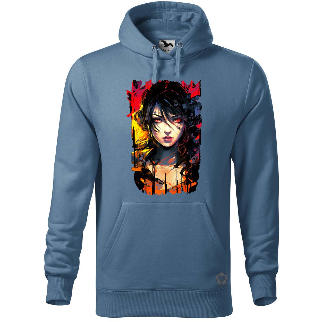 Anime cyberpunk fantázia v5 egyedi  pulóver 