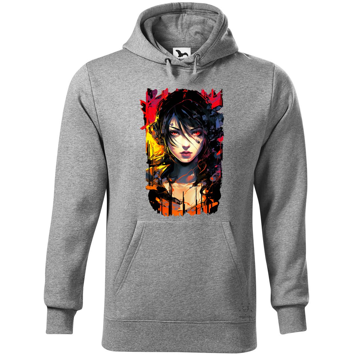 Anime cyberpunk fantázia v5 egyedi  pulóver 