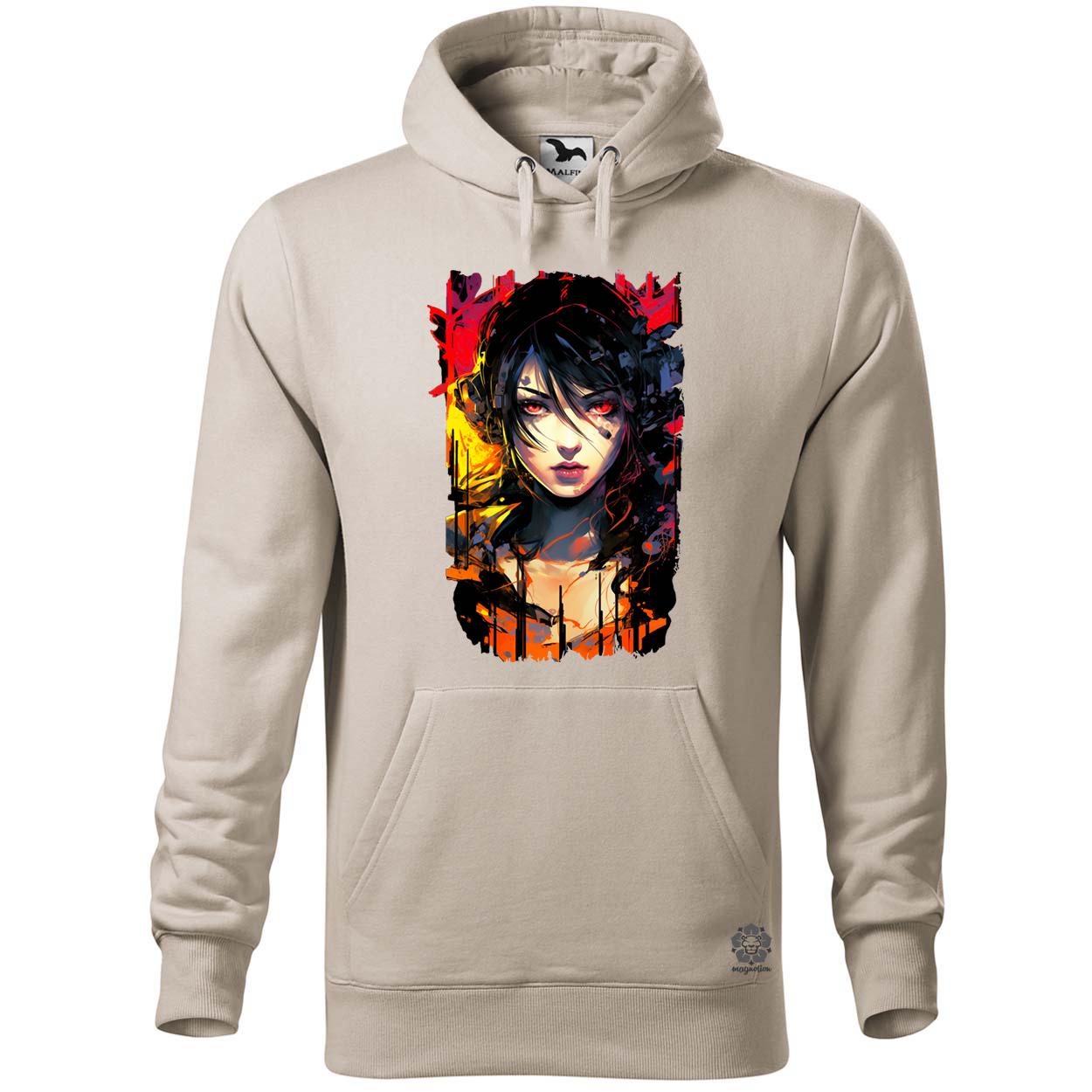 Anime cyberpunk fantázia v5 egyedi  pulóver 