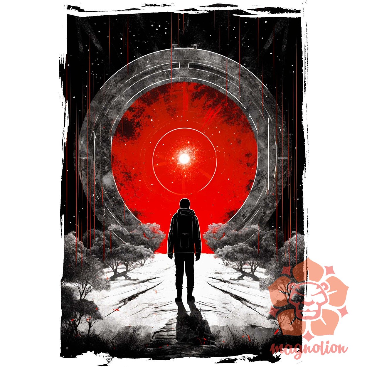 Csillagkapu fanart v5 egyedi  pulóver 